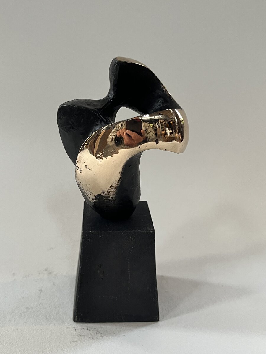 Kunstværk af Peter Hesk, udstillet på Påskeudstillingen 2026