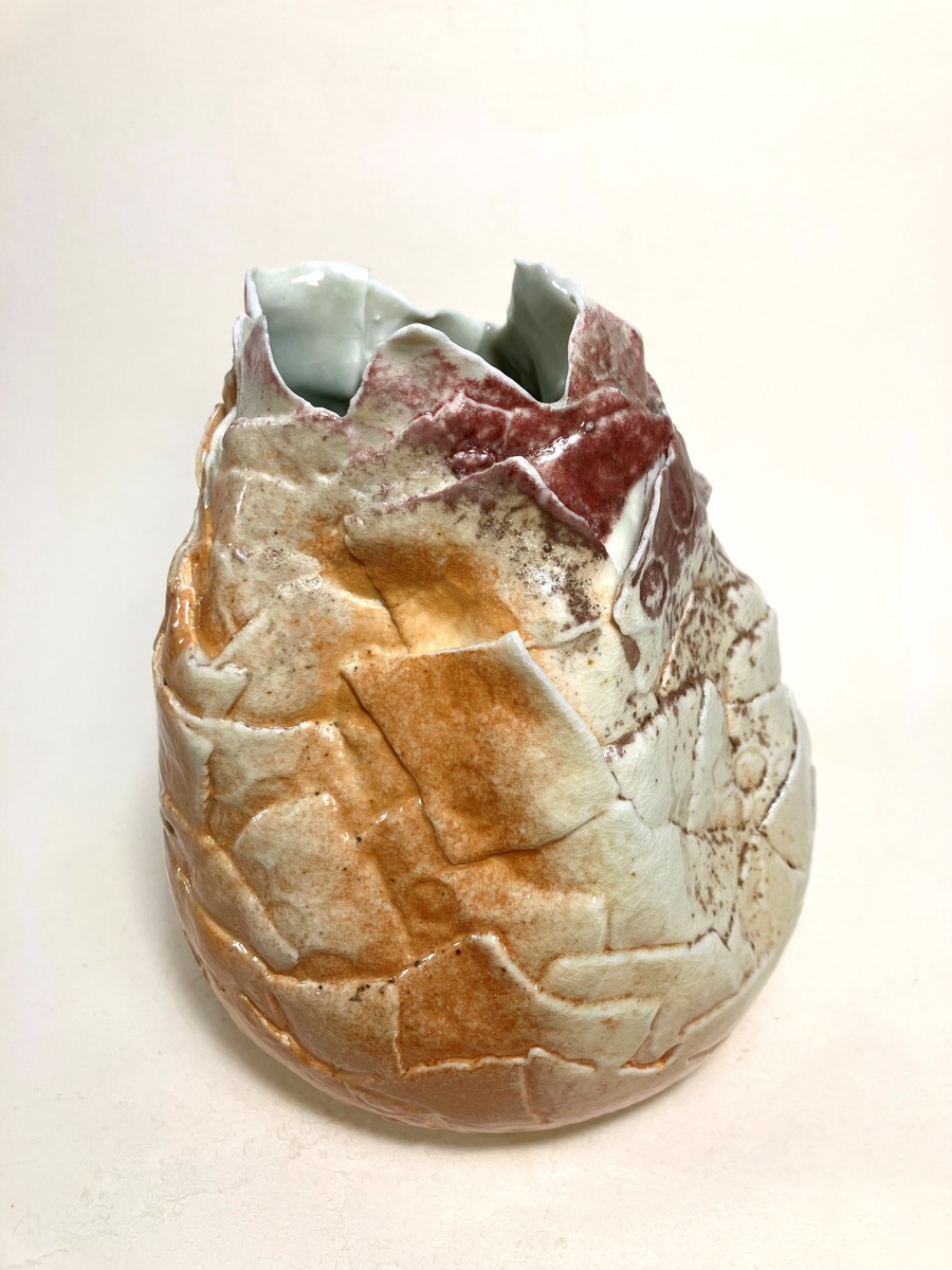 Kunstværk af Kirsten Holm Nielsen, udstillet på Påskeudstillingen 2026